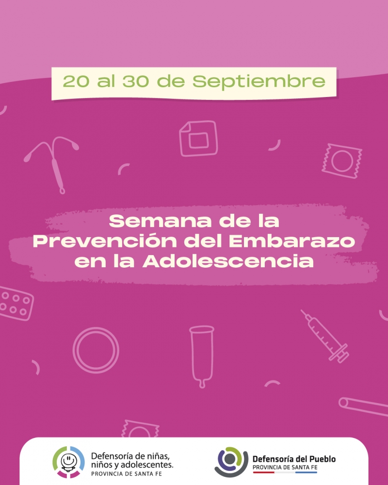 Semana de Prevención del Embarazo no Intencional en la Adolescencia